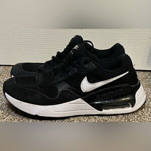 Nike Air Max System [DQ0284-001] Kids Casual Shoes Black White Size 6Y